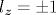 l_z=\pm1