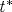 t^{\ast}